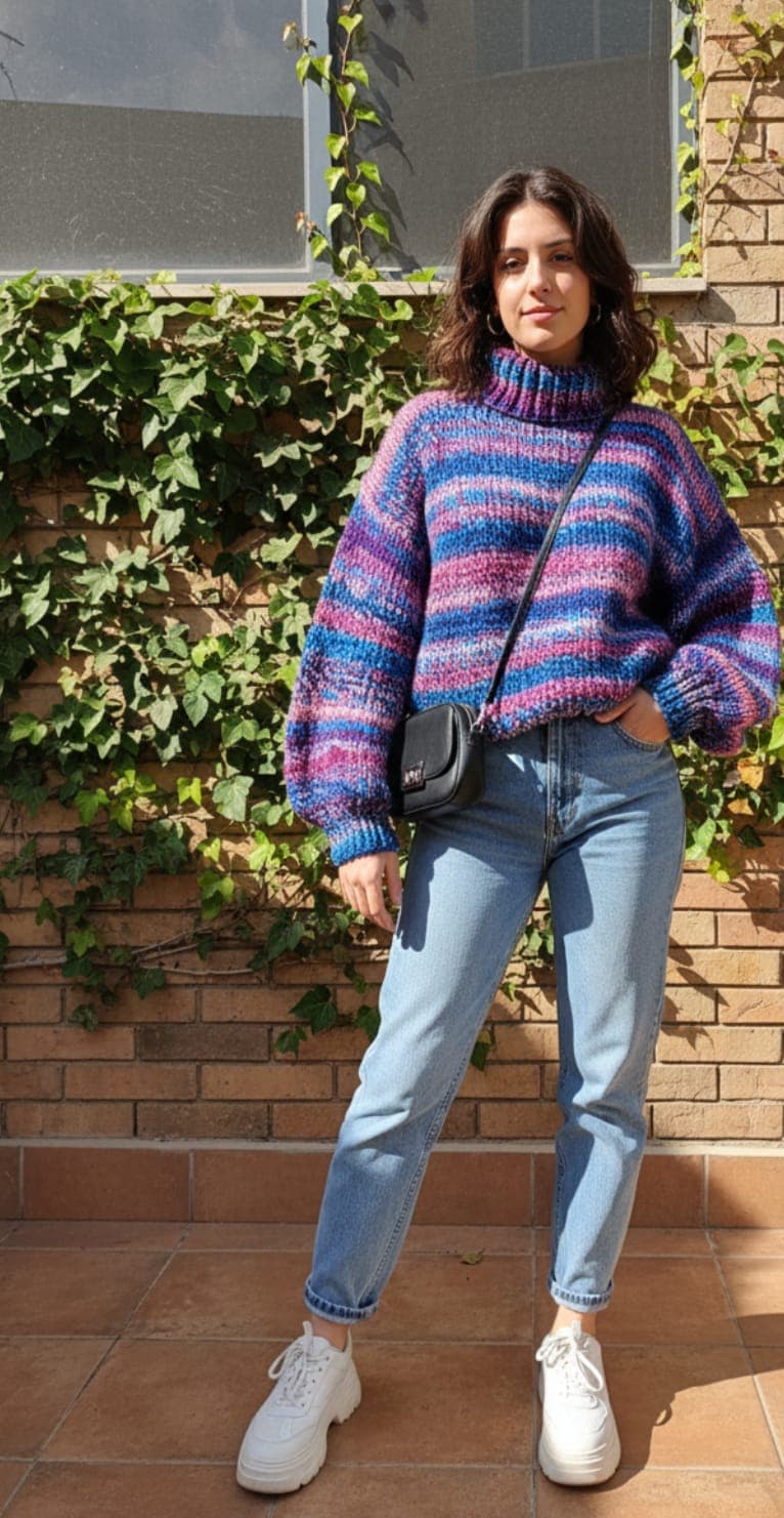 Gorro de Punto Grueso